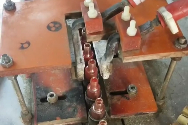 铜管焊接，高频钎焊机自动化钎焊铜接头