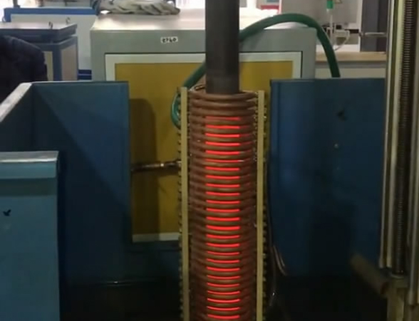 高频加热炉棒轴调质热处理